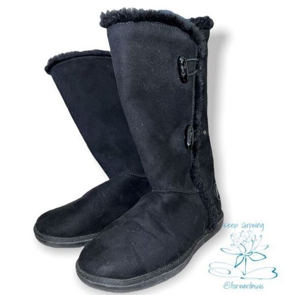 Black Airwalk Boots Size 5.5 - Picture 1 of 11